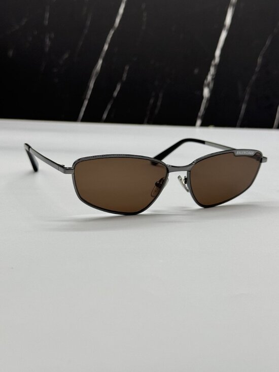 NEW BALENCIAGA BB0277S 002 GRAY WOMEN SUNGLASSES BALENCIAGA EYEWEAR
